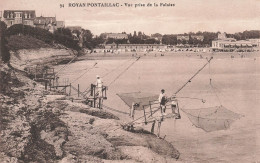 FRANCE - Royan Pontaillac - Vue Prise De La Falaise - Animé - Carte Postale Ancienne - Royan