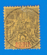 TIMBRE - COLONIES FRANCAISES - SOUDAN FRANCAIS - 75 C. N° 14 OBLITERE 1895 - Used Stamps