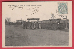 Lérouville - Route De La Gare , Dépôt Des Carrières  - 1906 ( Voir Verso ) - Lerouville