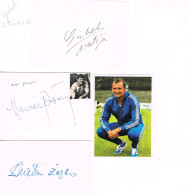 JEUX OLYMPIQUES - AUTOGRAPHES DE MEDAILLES OLYMPIQUES - CONCURRENTS DE YOUOSLAVIE - - Autografi