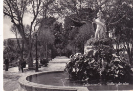 Cartolina Caltanissetta - Villa Amedeo - Caltanissetta