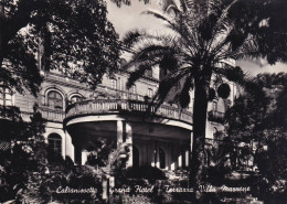 Cartolina Caltanissetta - Grand Hotel - Villa Mazzone - Caltanissetta