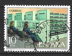 ESPAGNE. N°1978 Oblitéré De 1976. Mécanisation De La Poste. - Poste