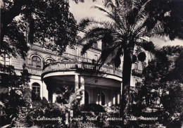 Cartolina Caltanissetta - Grand Hotel - Terrazza Villa Mazzone - Caltanissetta