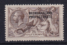 Bechuanaland: 1913/24   KGV 'Bechuanaland Protectorate' OVPT - Seahorse   SG88   2/6d    Chocolate-brown     MH - 1885-1964 Herrschaft Von Bechuanaland