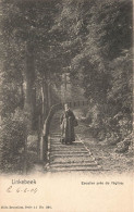 BELGIQUE - Linkebeek - Escalier Dans La Forêt Près De L'église - Carte Postale Ancienne - Linkebeek