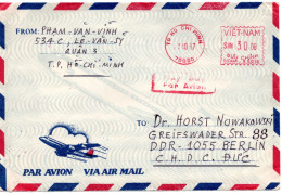 71565 - Vietnam - 1987 - 30D Schalterfreistpl A LpBf HO CHI MINH -> DDR - Vietnam