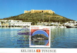 Tunisie 2021-Carte Maximum - Le Fort De Kélibia // Maximum Card 2021 -the Fort  Of Kélibia - 2020-…