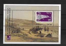 Israel 1987 MNH Haifa 87 National Stamp Exh MS 1022 - Blocs-feuillets