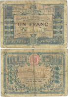 France - BILLET - Chambre De Commerce De SAINT DIE - UN FRANC - 1916 - JP.112.08 - 15-308 - Bonos