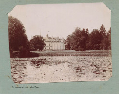 Arc En Barrois * 1902 * Le Château Du Village , Vu Du Parc * Photo Ancienne Format 10.8x8.4cm - Arc En Barrois