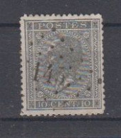 BELGIË - OBP - 1865/66 - Nr 17 (T/D 141/2 X 14) - (PT 145 - GENAPPE)  - Coba  + 6.00€ - Postmarks - Points
