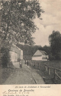 [-5%] BELGIQUE - Linkebeek - La Route De Linkebeek à Verrewinkel - Carte Postale Ancienne - Linkebeek