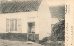 [-5%] BELGIQUE - Linkebeek - La Centenaire - Une Vieille Dame Avec Sa Petite Fille - Carte Postale Ancienne - Linkebeek