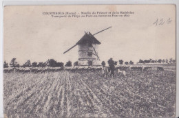 Courtisols Marne Moulin Du Prieuré Et De La Madeleine Berger Troupeau De Moutons - Courtisols