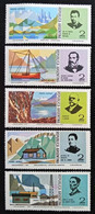 Argentina 1975 Antarctic Pioneers Complete Set 5v MNH - Ongebruikt