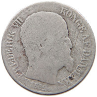 DANISH WEST INDIES 5 CENTS 1859 Frederik VII. 1848-1863 #s049 0707 - Antilles