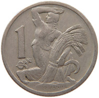 CZECHOSLOVAKIA KORUNA 1924  #s002 0007 - Tchécoslovaquie