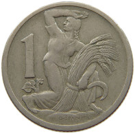 CZECHOSLOVAKIA KORUNA 1922  #s065 0339 - Tchécoslovaquie