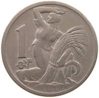 CZECHOSLOVAKIA KORUNA 1922  #a056 0061 - Tchécoslovaquie