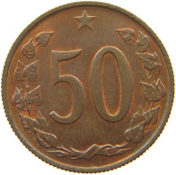 CZECHOSLOVAKIA 50 HALERU 1963  #s067 0157 - Tchécoslovaquie