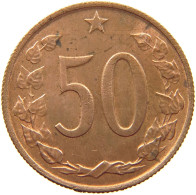 CZECHOSLOVAKIA 50 HALERU 1964  #s067 0161 - Tchécoslovaquie