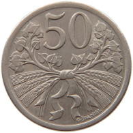 CZECHOSLOVAKIA 50 HALERU 1931  #c064 0567 - Tchécoslovaquie