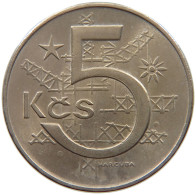 CZECHOSLOVAKIA 5 KORUN 1969  #c058 0373 - Tchécoslovaquie