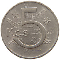 CZECHOSLOVAKIA 5 KORUN 1968  #s070 0231 - Tchécoslovaquie