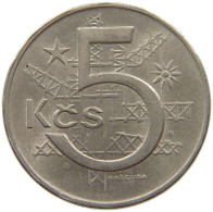 CZECHOSLOVAKIA 5 KORUN 1968  #s070 0233 - Tchécoslovaquie