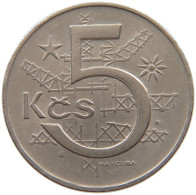 CZECHOSLOVAKIA 5 KORUN 1969  #c077 0349 - Tchécoslovaquie