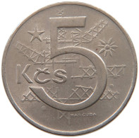 CZECHOSLOVAKIA 5 KORUN 1966  #s065 0035 - Tchécoslovaquie