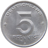 GERMANY DDR 5 PFENNIG 1950 A  #a089 0169 - 5 Pfennig