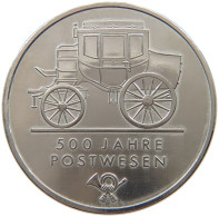 GERMANY DDR 5 MARK 1990 500 Jahre Postwesen #a013 0637 - 5 Marcos