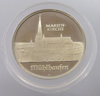 GERMANY DDR 5 MARK 1989 Mühlhausen #alb046 0173 - 5 Marchi