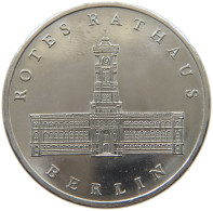 GERMANY DDR 5 MARK 1987 Rotes Rathaus #a088 0049 - 5 Marchi