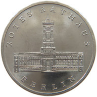 GERMANY DDR 5 MARK 1983 Rotes Rathaus #a078 0251 - 5 Mark