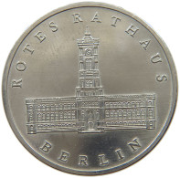 GERMANY DDR 5 MARK 1983 Rotes Rathaus #a078 0249 - 5 Mark