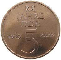 GERMANY DDR 5 MARK 1969 20 Jahre GERMANY DDR #c083 0911 - 5 Marcos