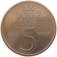 GERMANY DDR 5 MARK 1969 20 Jahre GERMANY DDR #c083 0905 - 5 Marchi