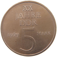 GERMANY DDR 5 MARK 1969 20 Jahre GERMANY DDR #c083 0907 - 5 Marcos