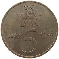 GERMANY DDR 5 MARK 1969 20 Jahre GERMANY DDR #a078 0285 - 5 Mark