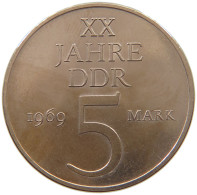 GERMANY DDR 5 MARK 1969 20 Jahre GERMANY DDR #a045 1193 - 5 Mark