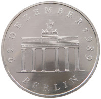 GERMANY DDR 20 MARK 1990 SILBER #t123 0215 - 20 Marchi