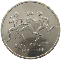 GERMANY DDR 10 MARK 1988 Sportbund #s070 0071 - 10 Mark