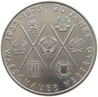 GERMANY DDR 10 MARK 1975 Warschauer Vertrag #a078 0011 - 10 Marchi