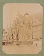 Troyes * 1902 * Quartier St Urbain , Place Et église * Magasin Confections * Photo Ancienne Format 11x8cm - Troyes