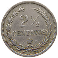 DOMINICAN REPUBLIC 2 1/2 CENTAVOS 1888  #t095 0667 - Dominicaine