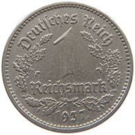 DRITTES REICH MARK 1937 A J.354 #a043 0385 - 1 Reichsmark