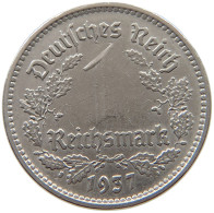 DRITTES REICH MARK 1937 A J.354 #a017 0059 - 1 Reichsmark